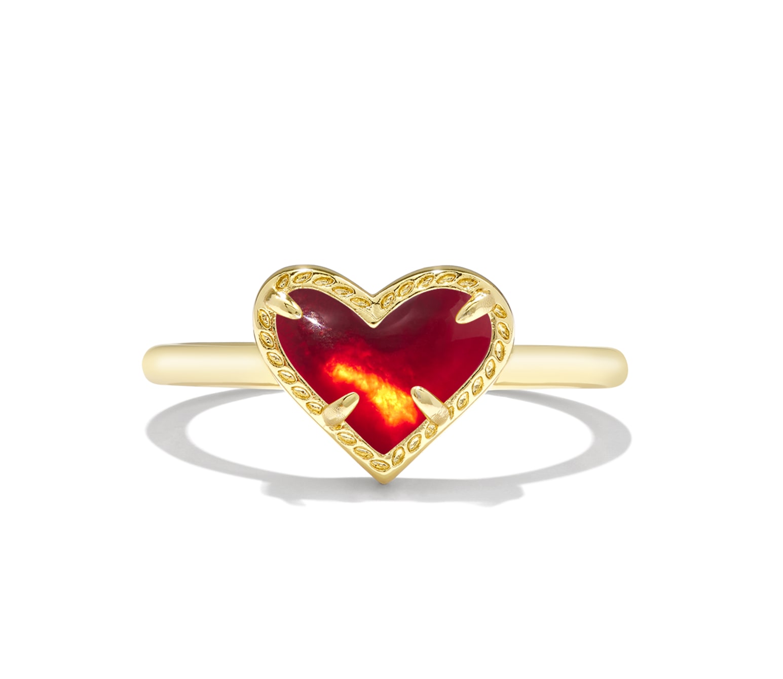 Ari Heart Band Ring
