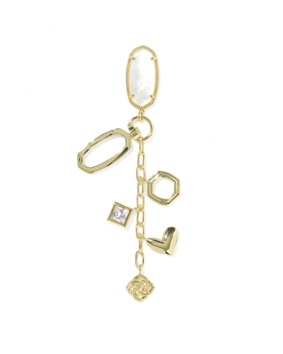 Elle Gold Bag Charm&nbsp;