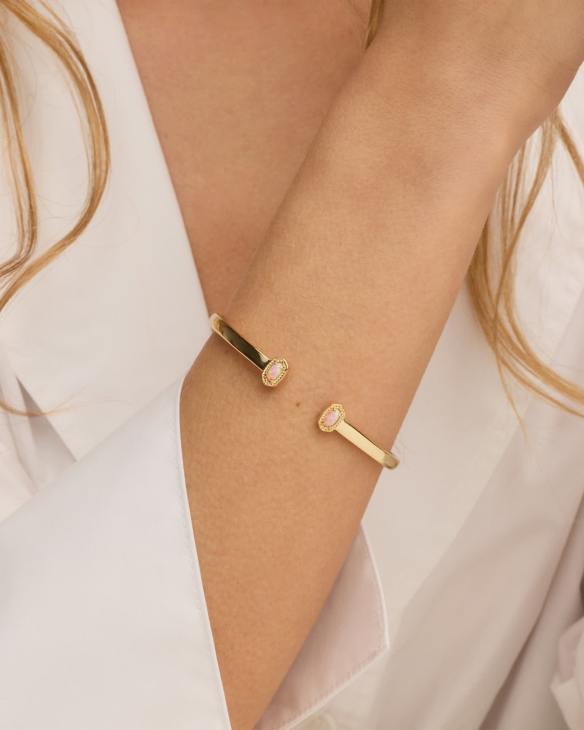 Mini Elton Gold Cuff Bracelet