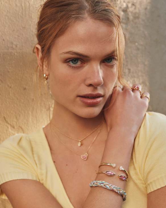 Ophelia Gold Cuff Bracelet