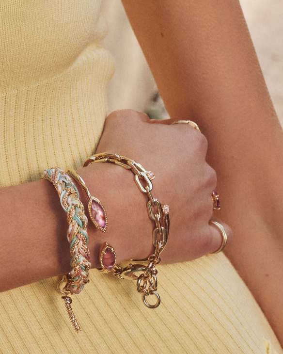 Ophelia Gold Cuff Bracelet