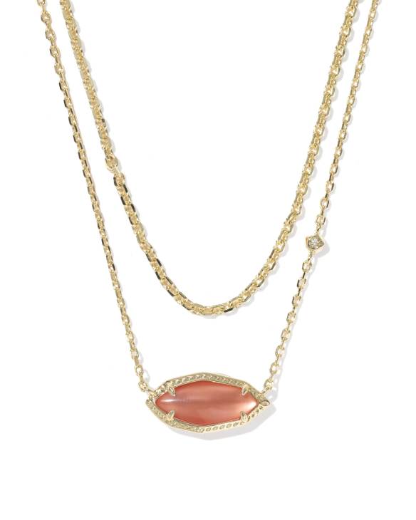 Ophelia Multi Gold Strand Necklace