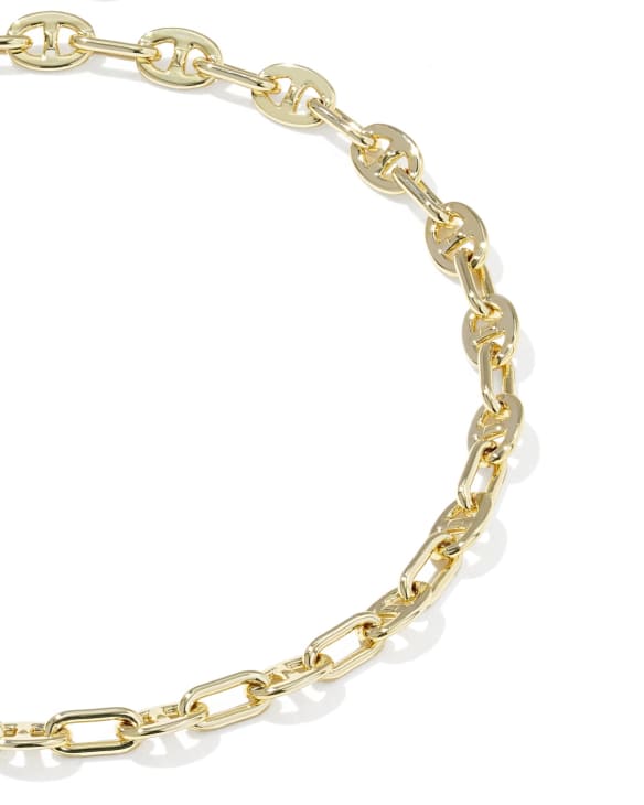 Parker Knot Gold Anklet